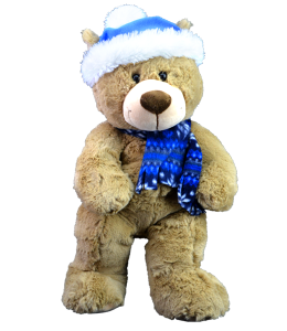 "Toboggan" the Teddy (16")
