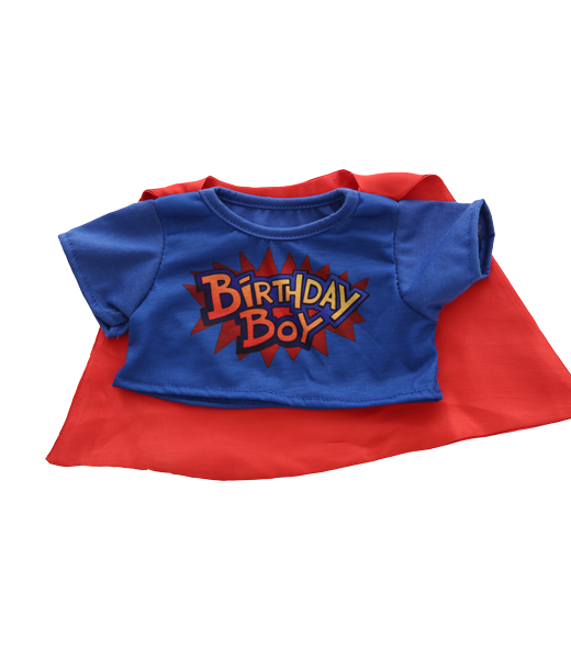 Birthday Hero Boy Tee (16")
