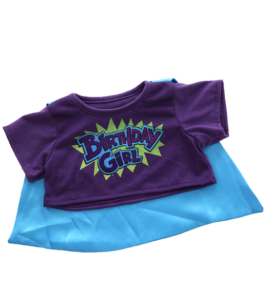 Birthday Hero Girl Tee (16")