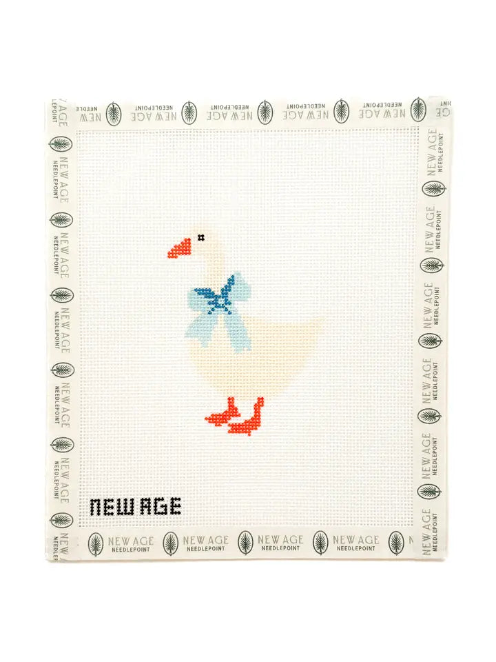 Blue Baby Goose Canvas