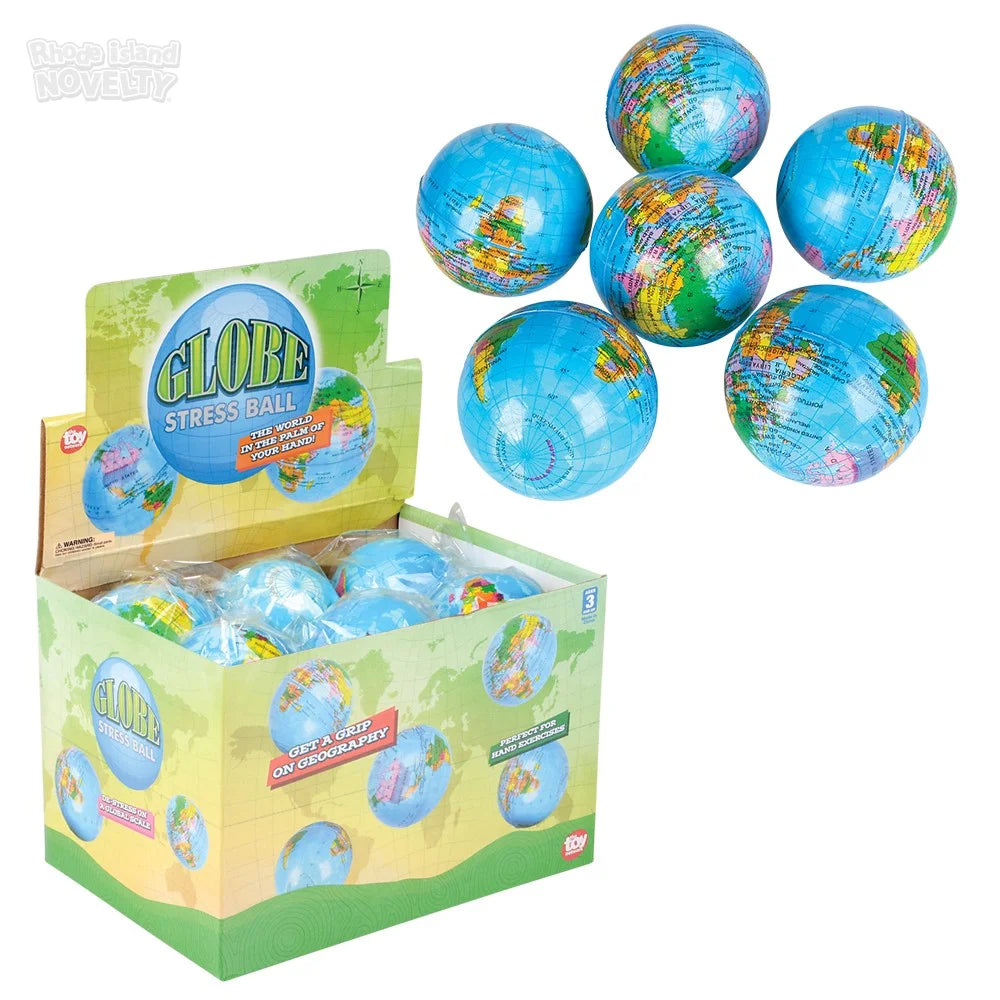 3" Globe Stress Ball