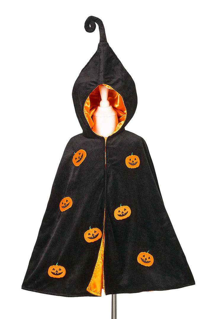 Pumpkin Costume Cape for Kids - Carnival & Festive Use