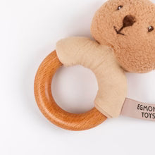 Marcel Bear Wood Rattle