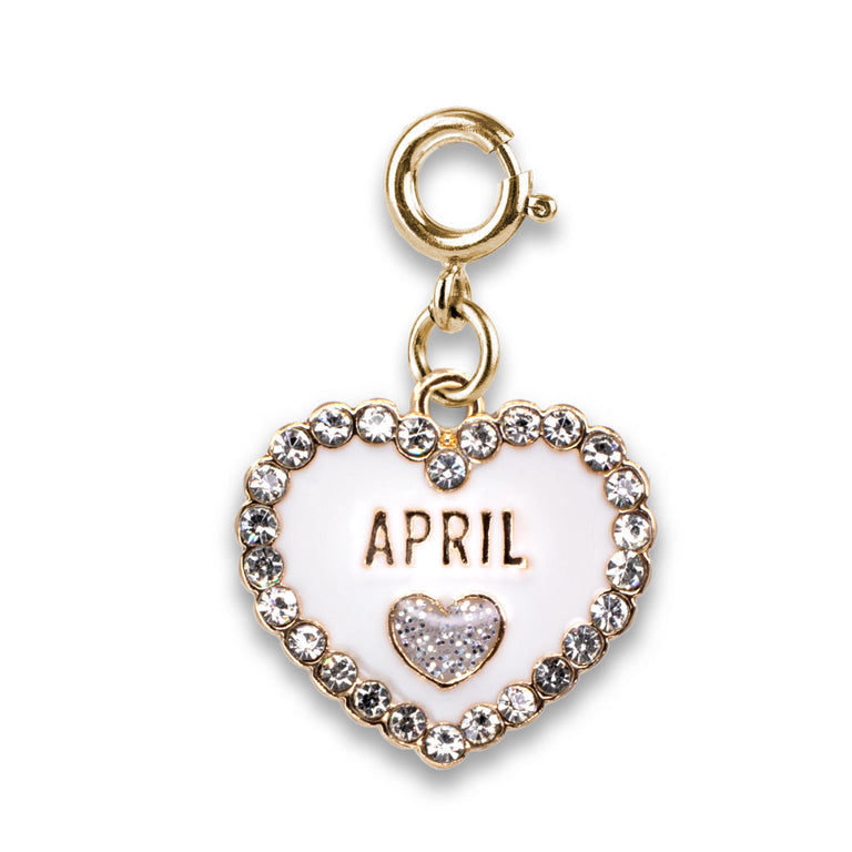 CHARM IT! GOLD APRIL BIRTHSTONE CHARM