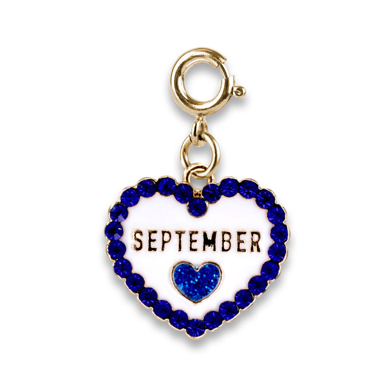 CHARM IT! GOLD SEPTEMBER BIRTHSTONE CHAR