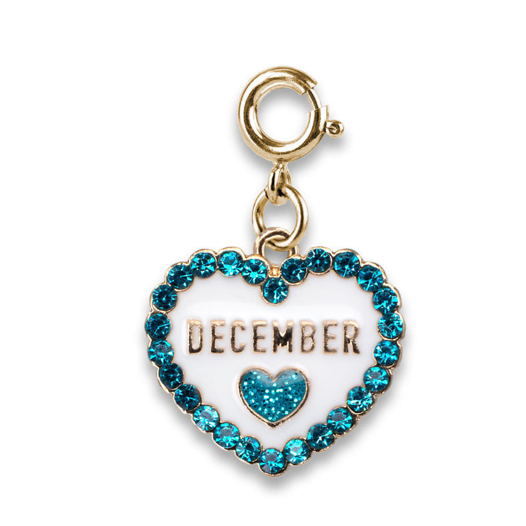 CHARM IT! GOLD DECEMBER BIRTHSTONE CHARM