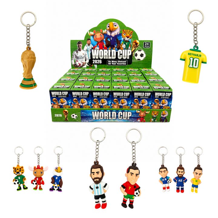 World Cup Surprise Keychain Collection