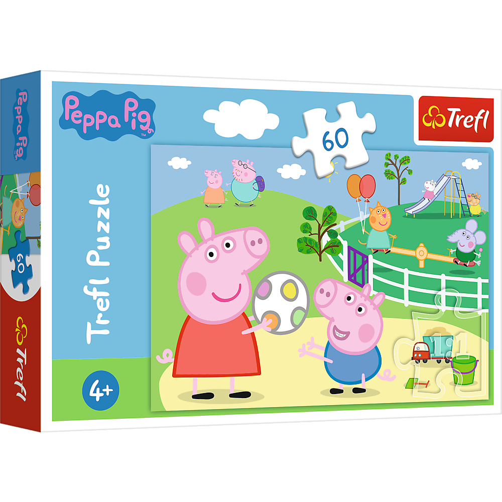 Trefl 60 Piece Puzzle - Peppa Pig's Fun With Friends