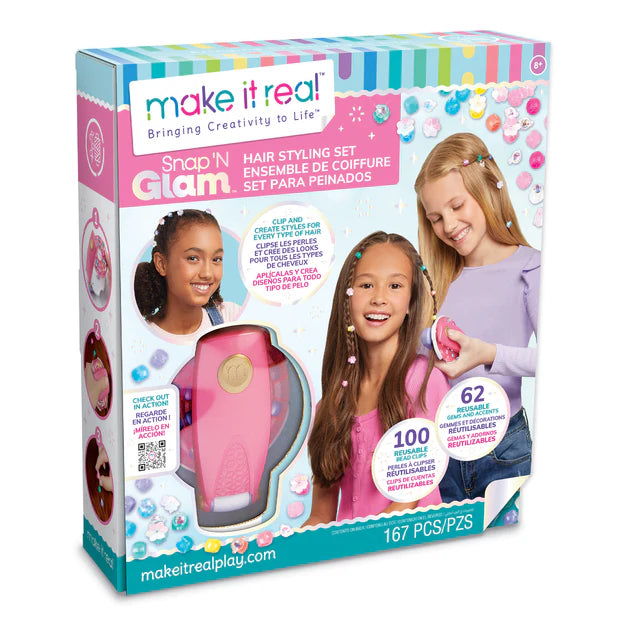 Snap 'N Glam Hair Styling Set