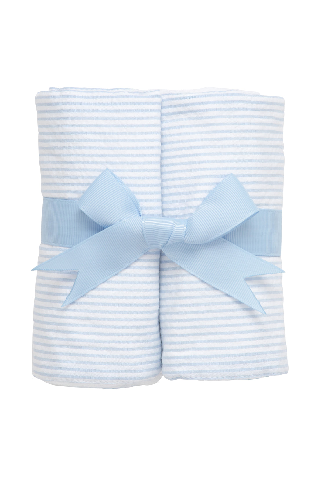 Seersucker Stripe Set of Two Burps