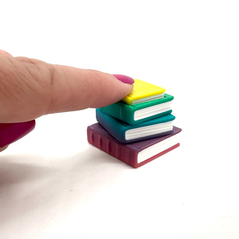 Stack of Books Clicker: Rainbow