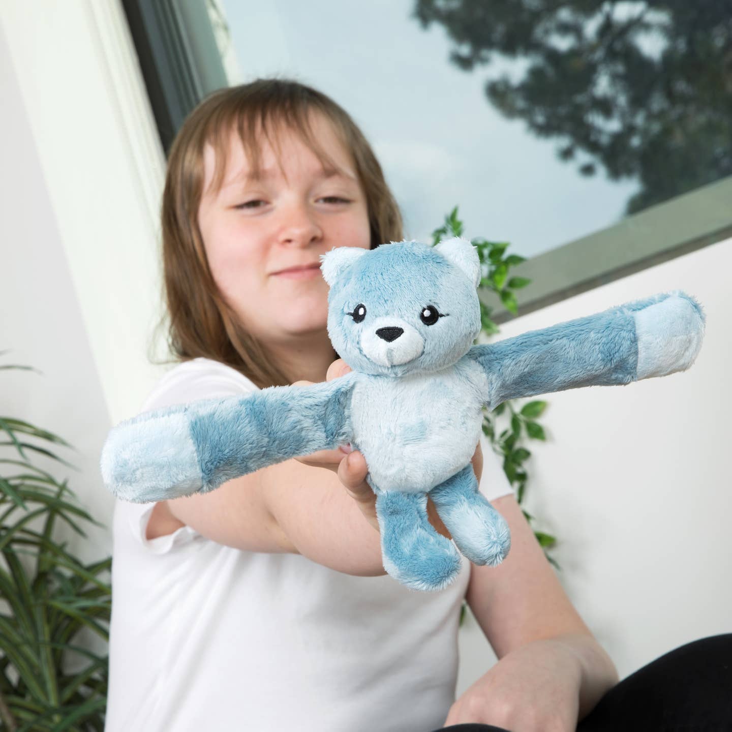 Frankie Cat Hug Baby, Mini Wraparound Sensory Plush