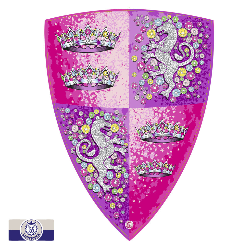 Liontouch Pretend-Play Foam Crystal Princess Shield