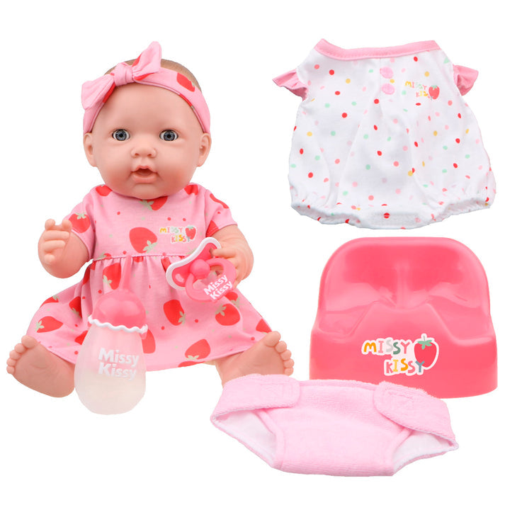 Missy Kissy 15" Electronic Drink and Wet Nursery Doll