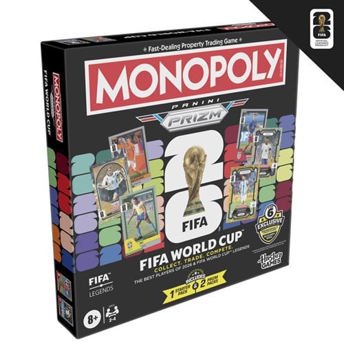 Monopoly Panini Prizm: FIFA World Cup Soccer Board Game