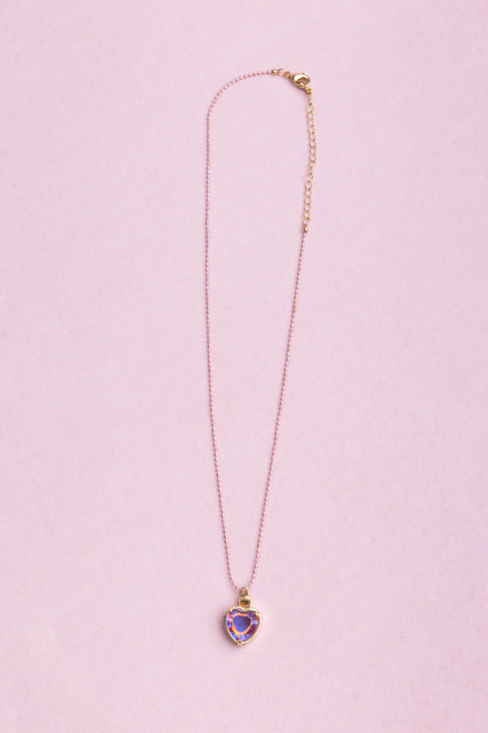 Great Pretenders - Boutique Chic Lilac Love Necklace