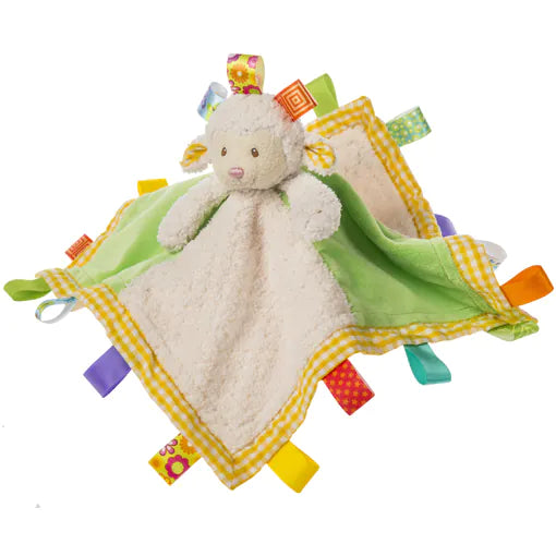 Taggies Sherbet Lamb Character Blanket – 13×13″