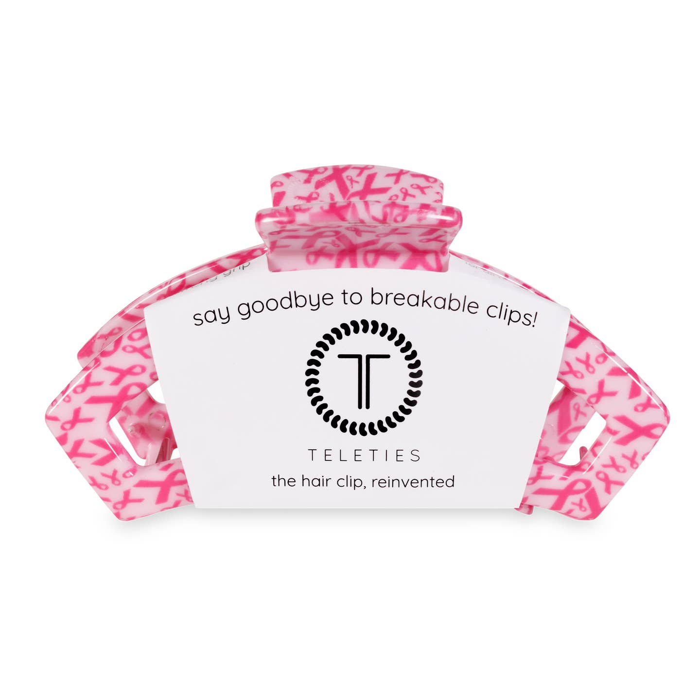 Open Hair Clip Wrapped in Ribbons