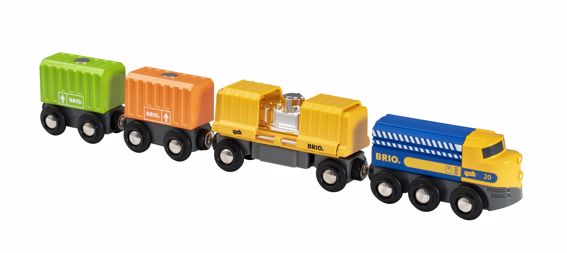 BRIO-Three-Wagon Cargo Train