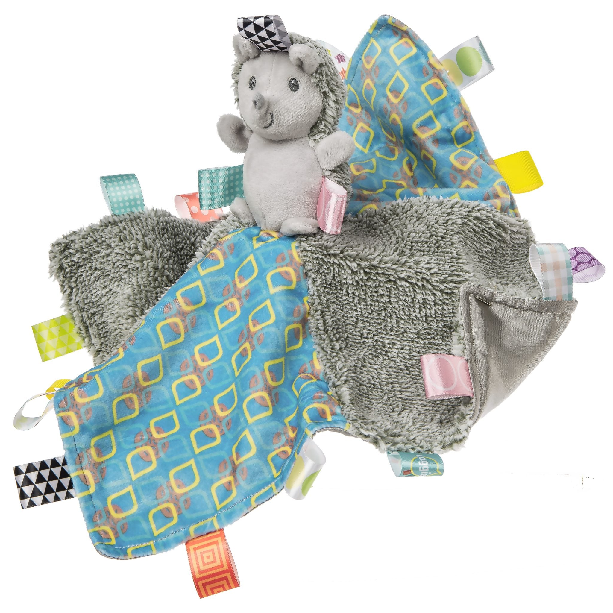 Taggies Heather Hedgehog Character Blanket – 13×13″