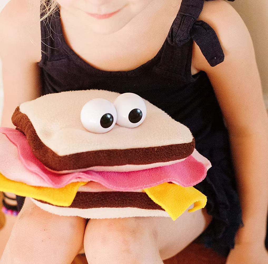 Sandwich Pal Hand Puppet 7"