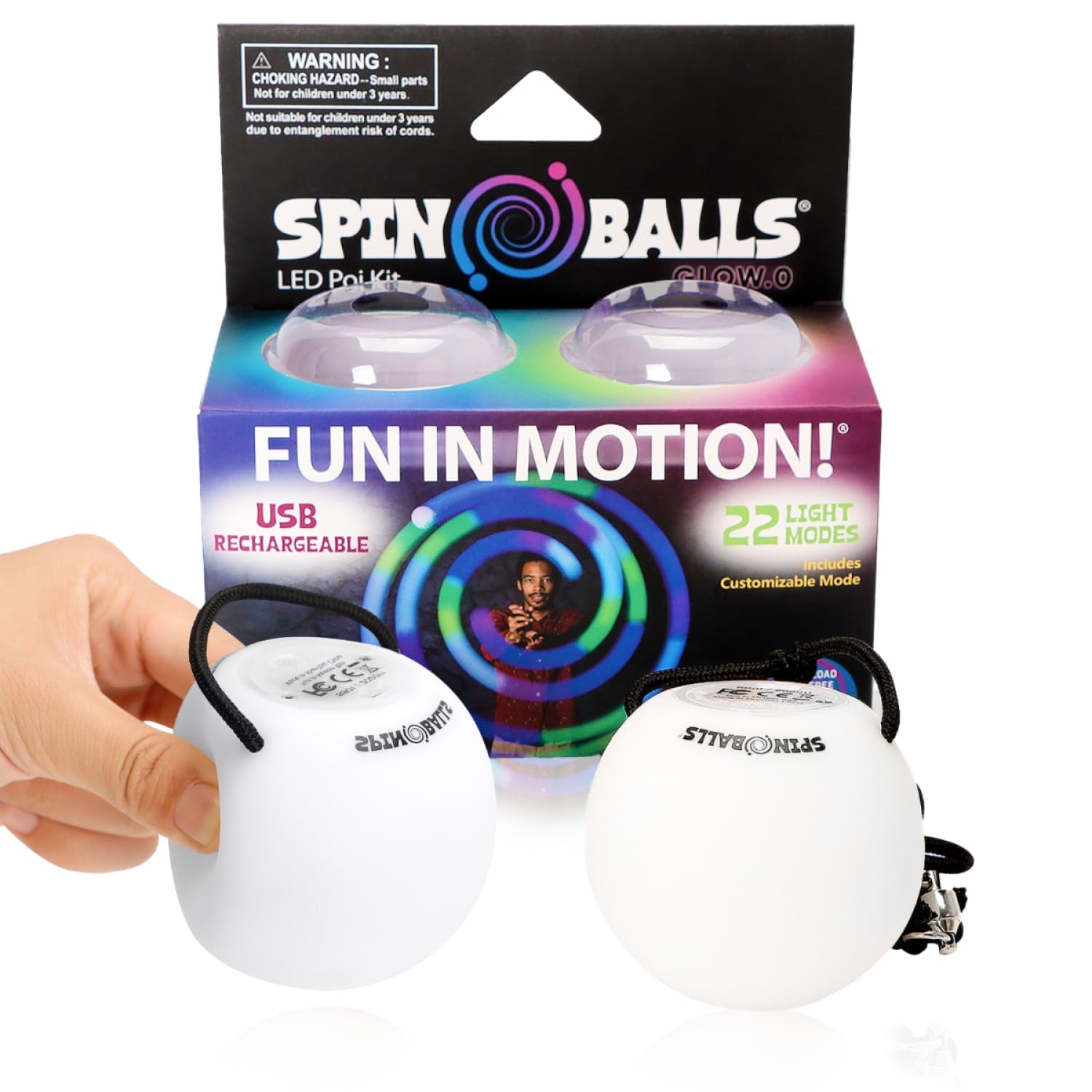Spinballs LED POI Kit