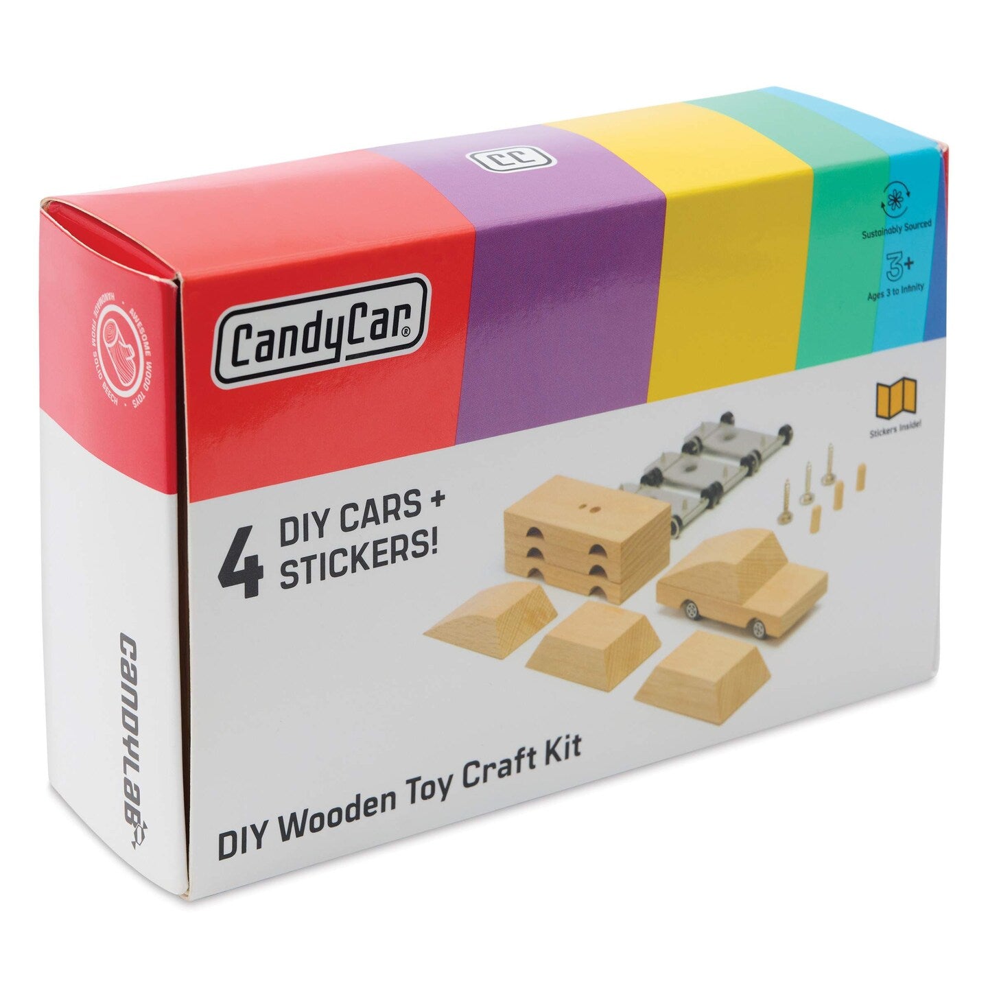 Candy Car - DIY Wooden Toy Craft Kit