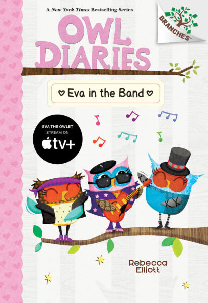Owl Diaries #17: Eva in the Band