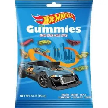 Hot Wheels Shaped Gummies, 5oz