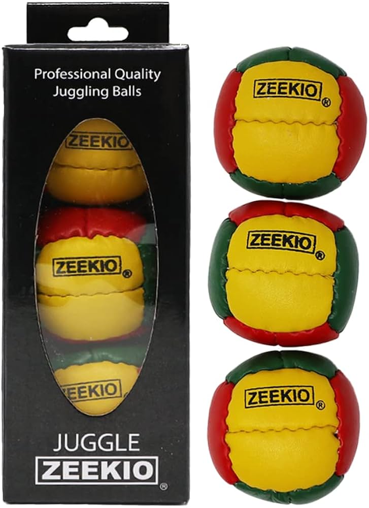Zeekio Jungle Ball Set of {3} Galaxy Rasta