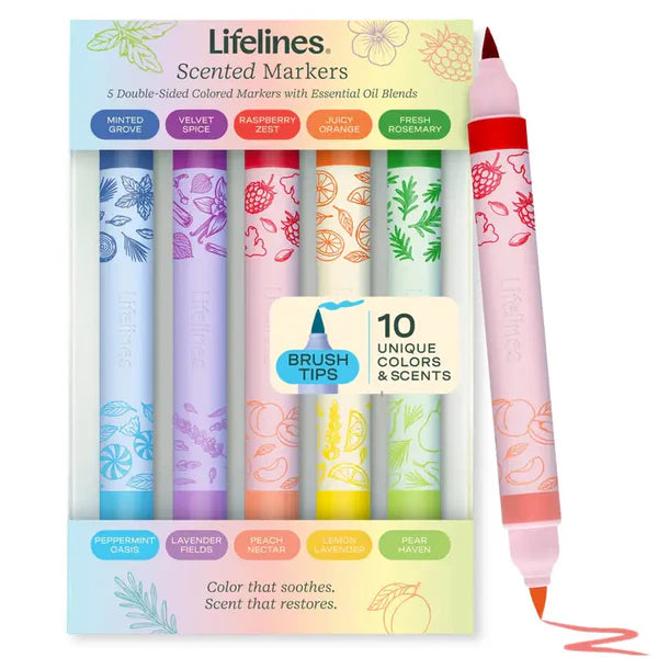 Lifelines Scented Markers 10