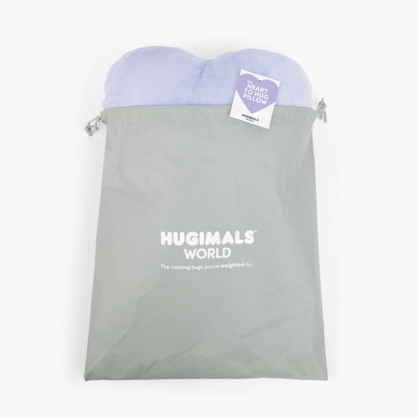 Lavender Weighted Heart Pillow, 5lb Calming Comfort