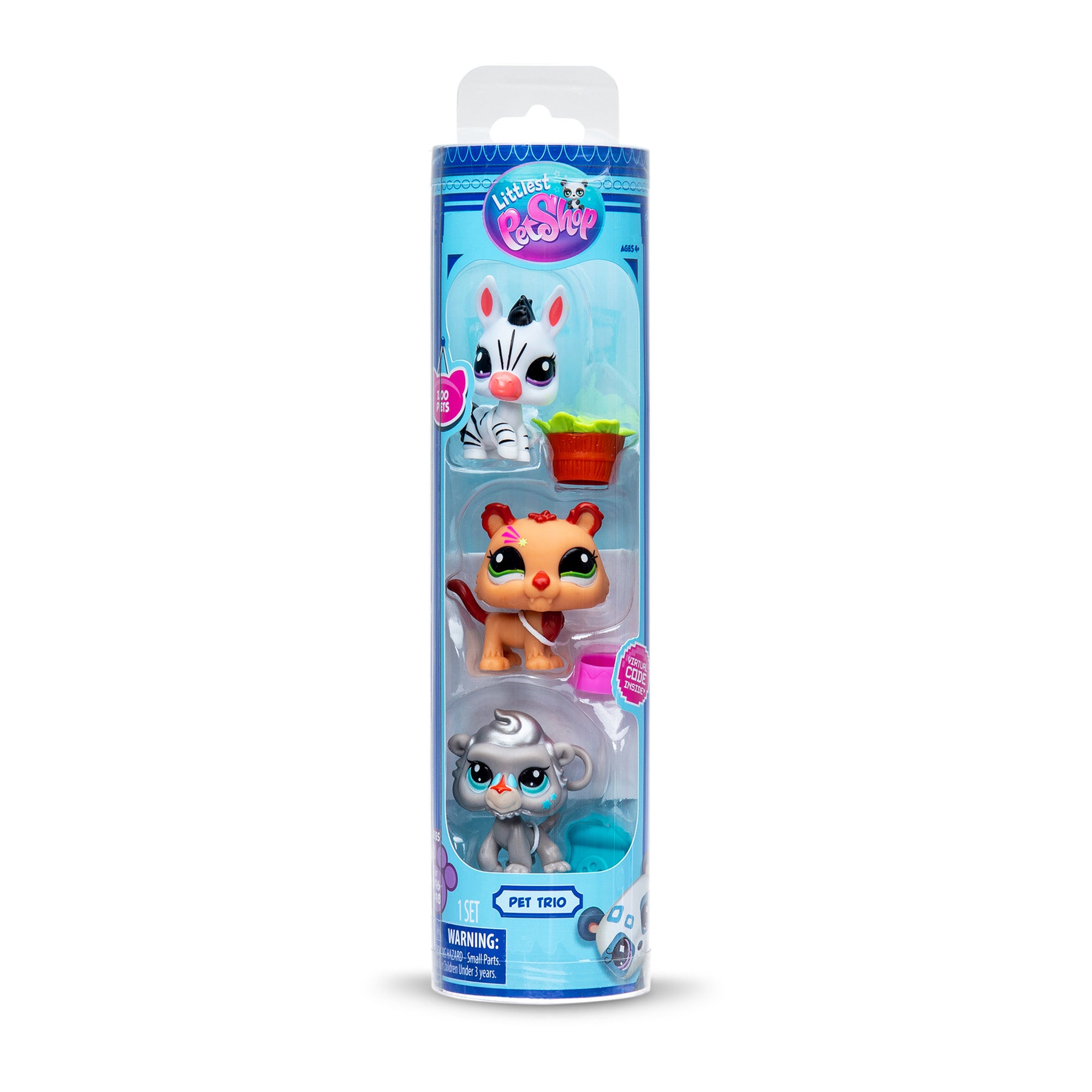 Littlest Pet Shop Pet Trio – Series 2 - Zoo Pets