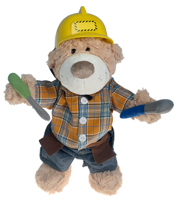 "Construction Worker" Outfit (16")