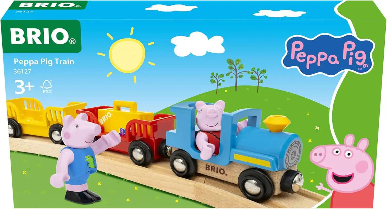 BRIO- Peppa Pig Train Set 36123