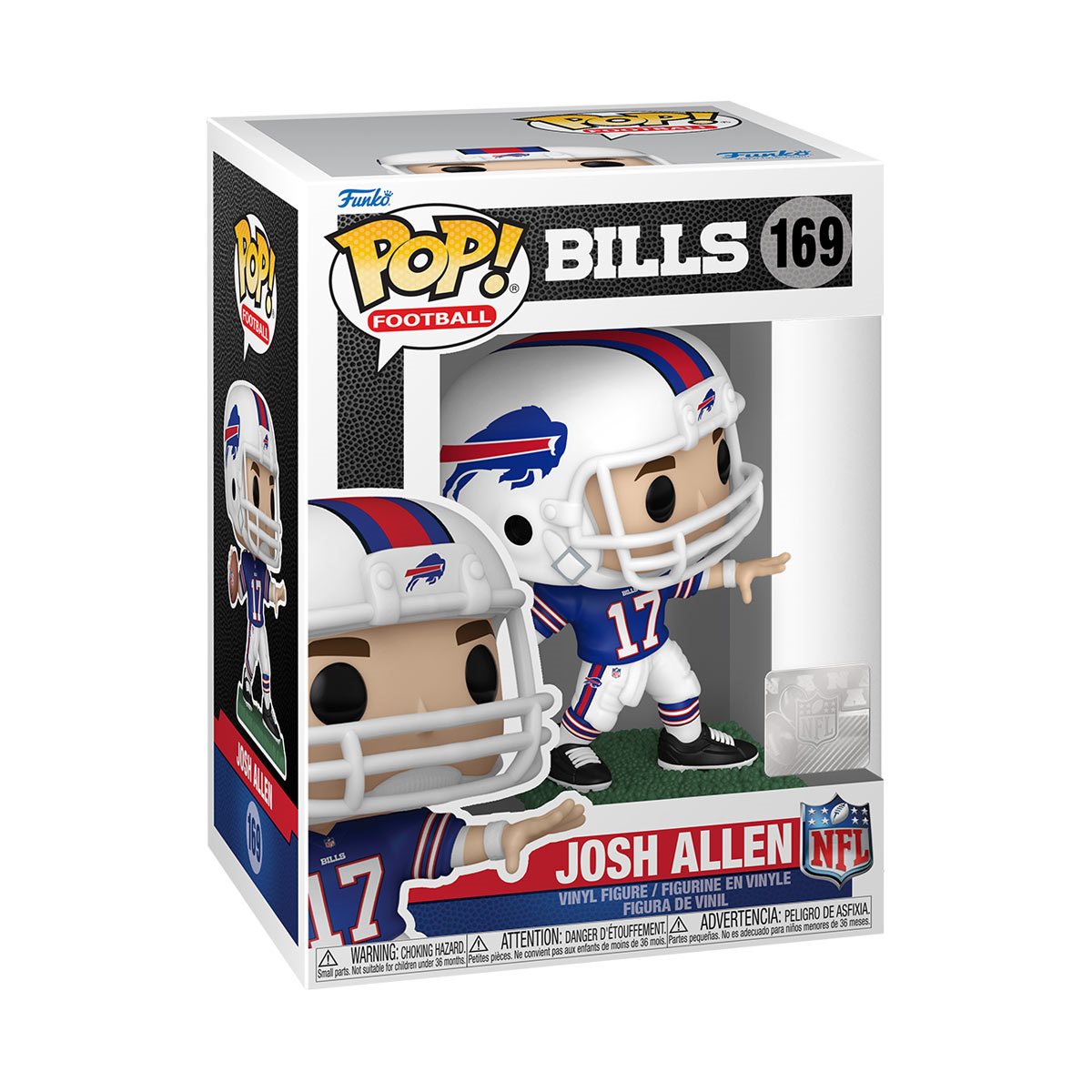 Funko NFL Bills Josh Allen (Home) Funko Pop! Vinyl Figure #169