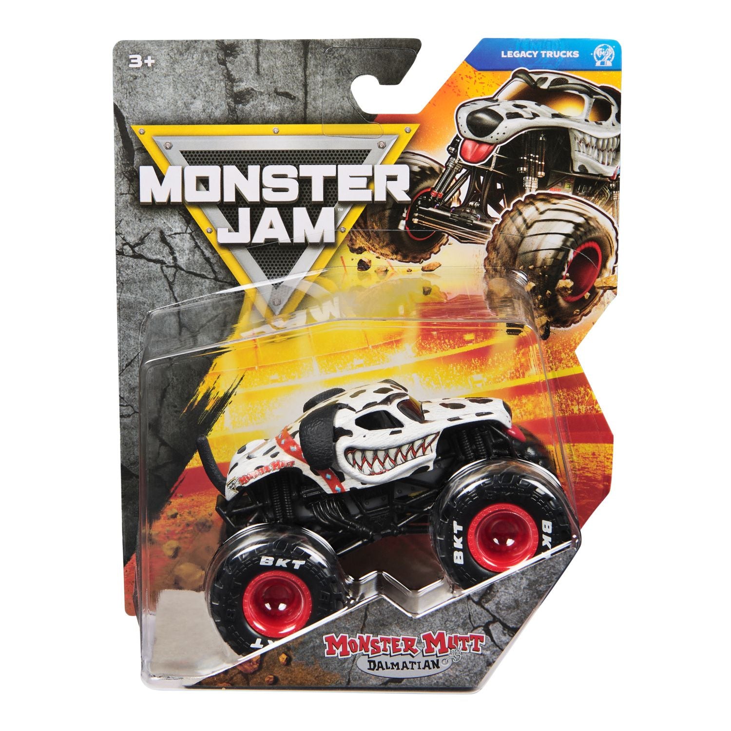 Monster Jam Monster Mutt Dalmatian Die-Cast 1:64 Scale Monster Truck