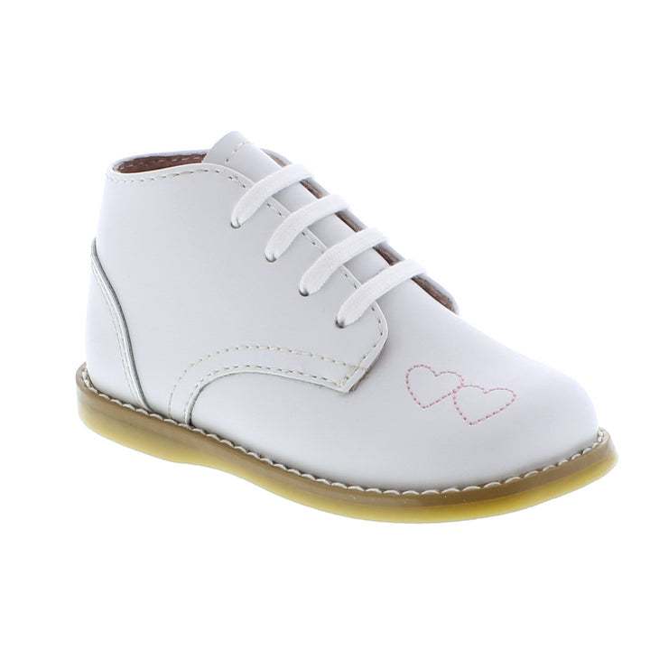 Tammy White Heart Footmates