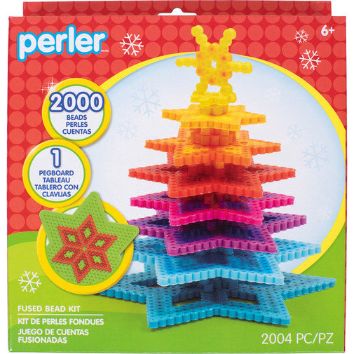 Perler Rainbow Tree