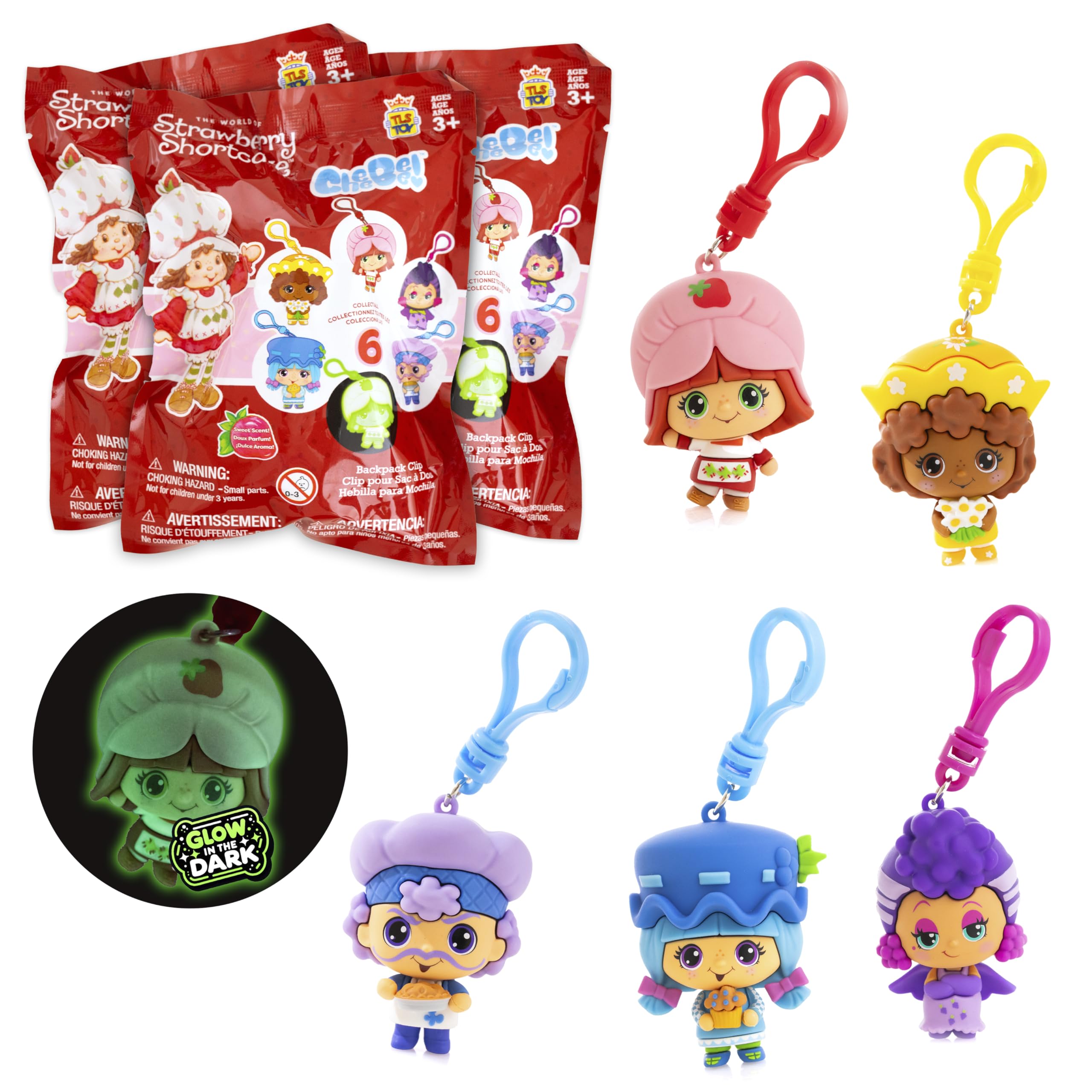 Strawberry Shortcake Blind Bag CheeBee Clip