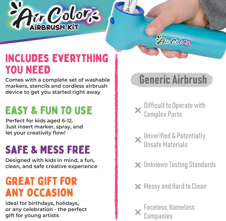 Air Color Airbrush Kit