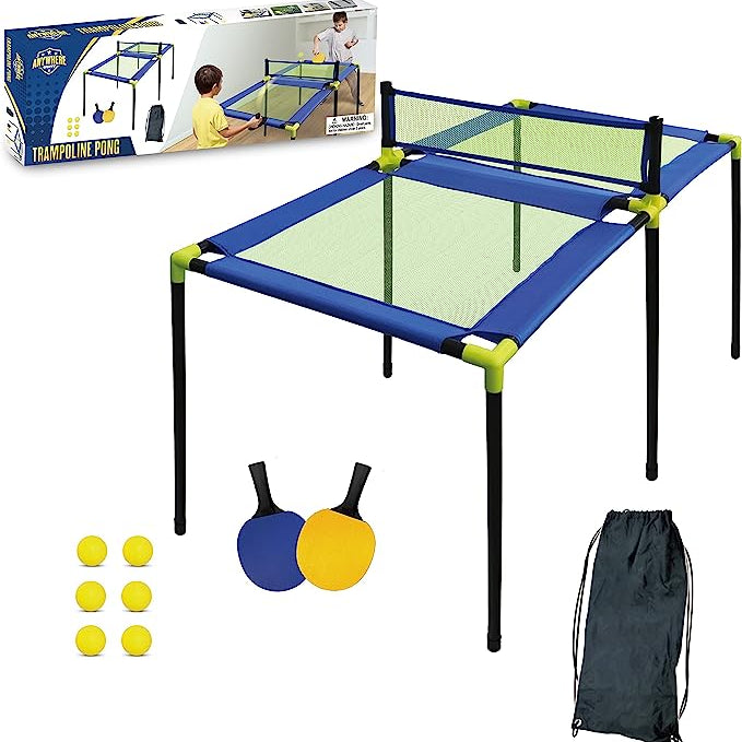 Trampoline Pong Table Tennis