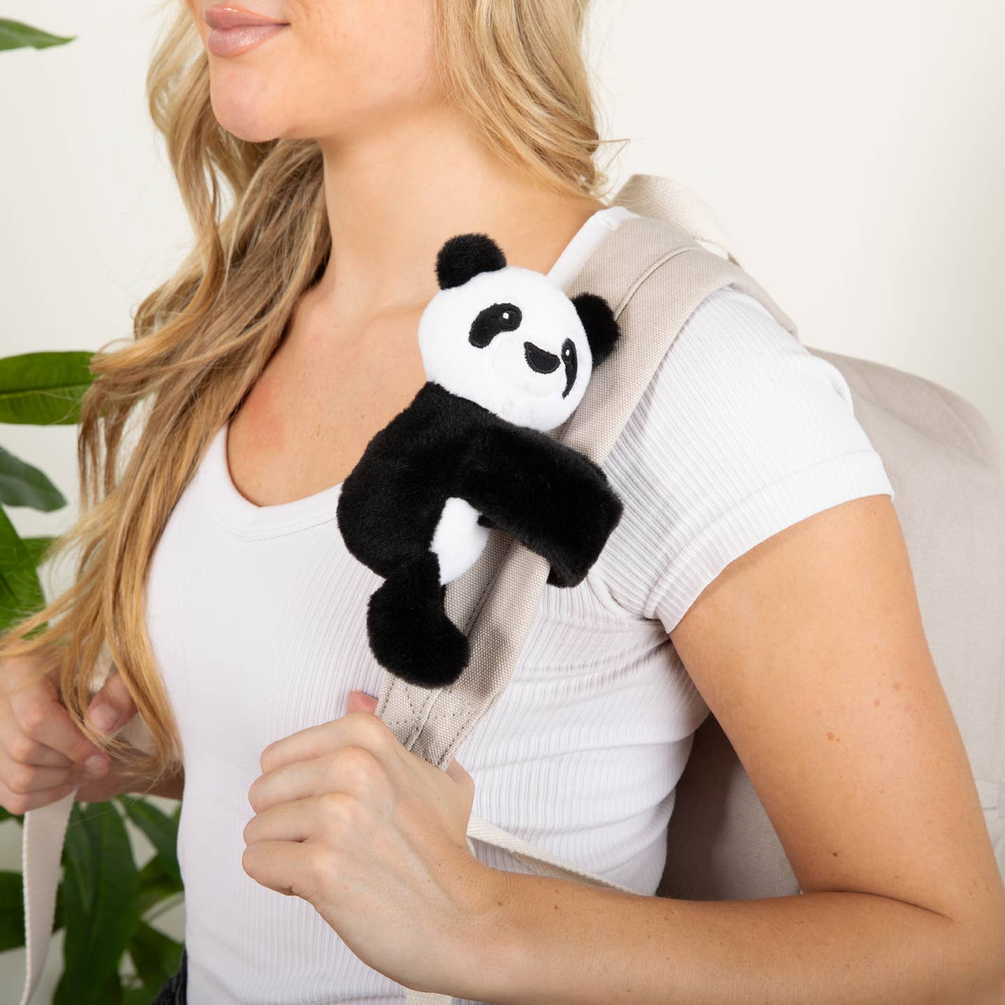 Bowie Panda Hug Baby, Mini Wraparound Sensory Plush