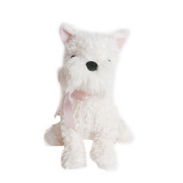 Wes Cream Westie Dog Plush