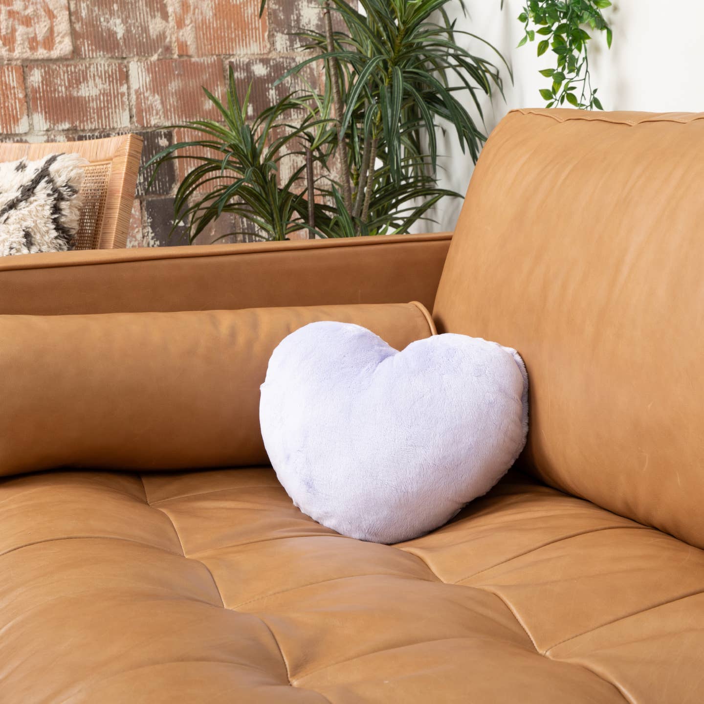 Lavender Weighted Heart Pillow, 5lb Calming Comfort
