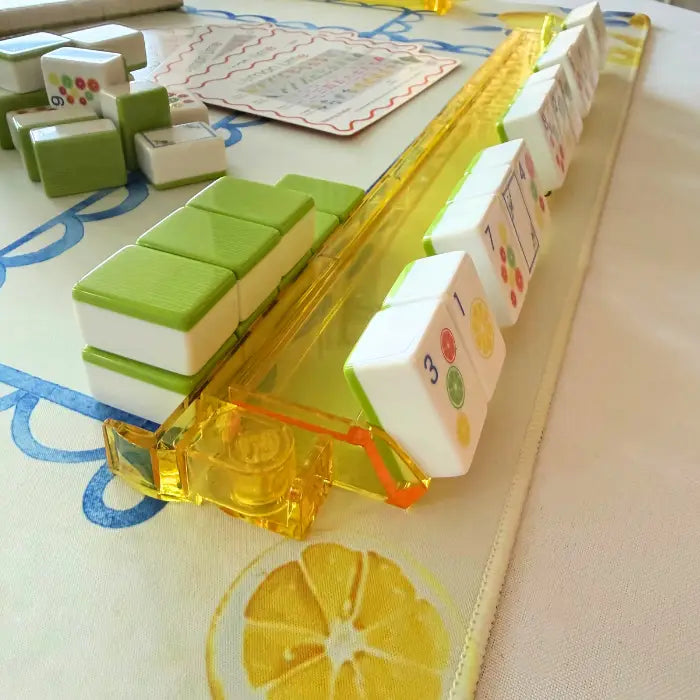 Mahjong Studios – American Mahjong Tiles - Lemon Lime Green Back