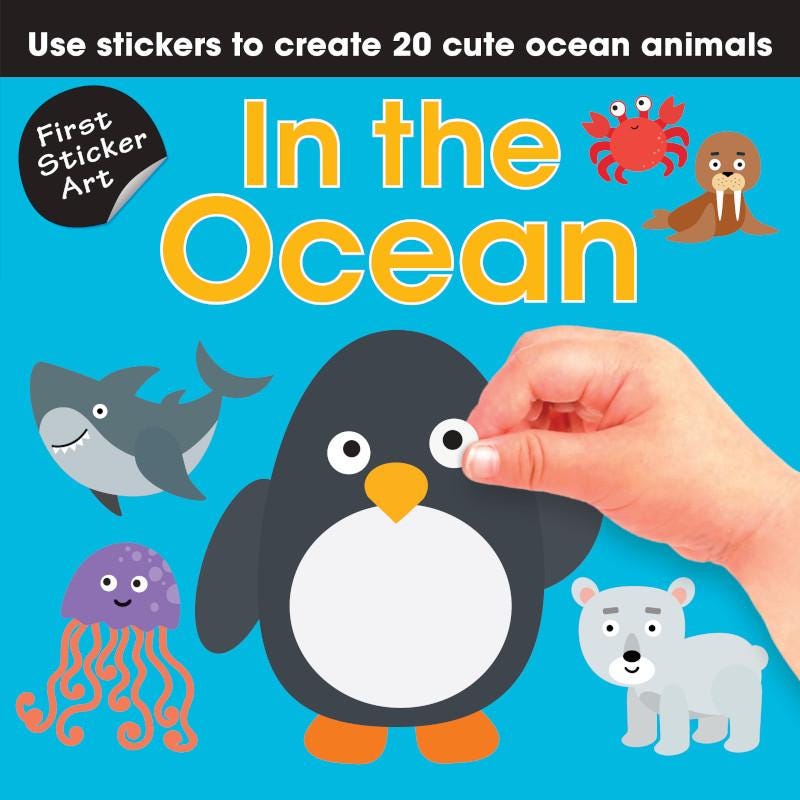 First Sticker Art: In the Ocean
