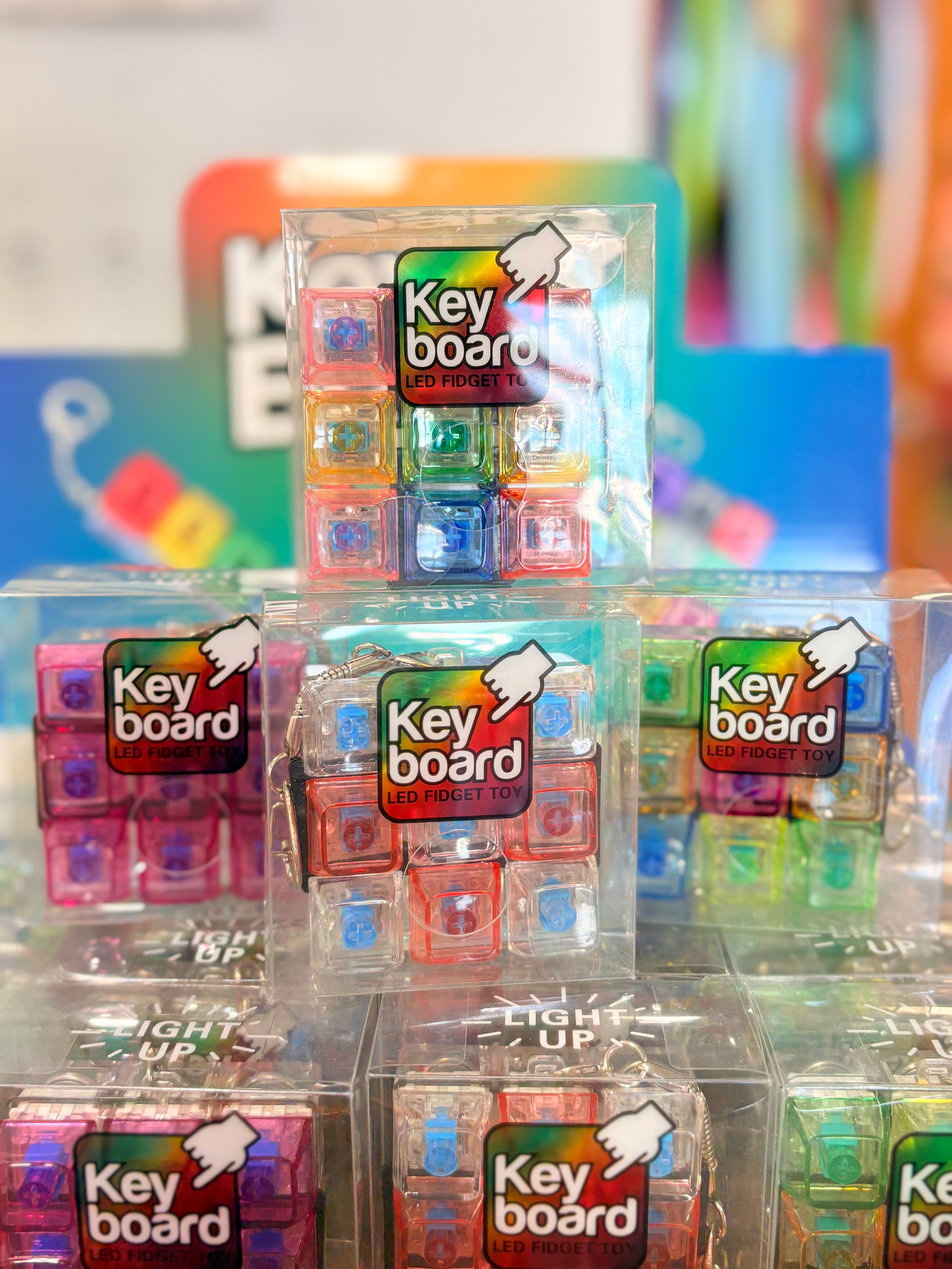 Key Board LED Clicker Toy 9 in 1