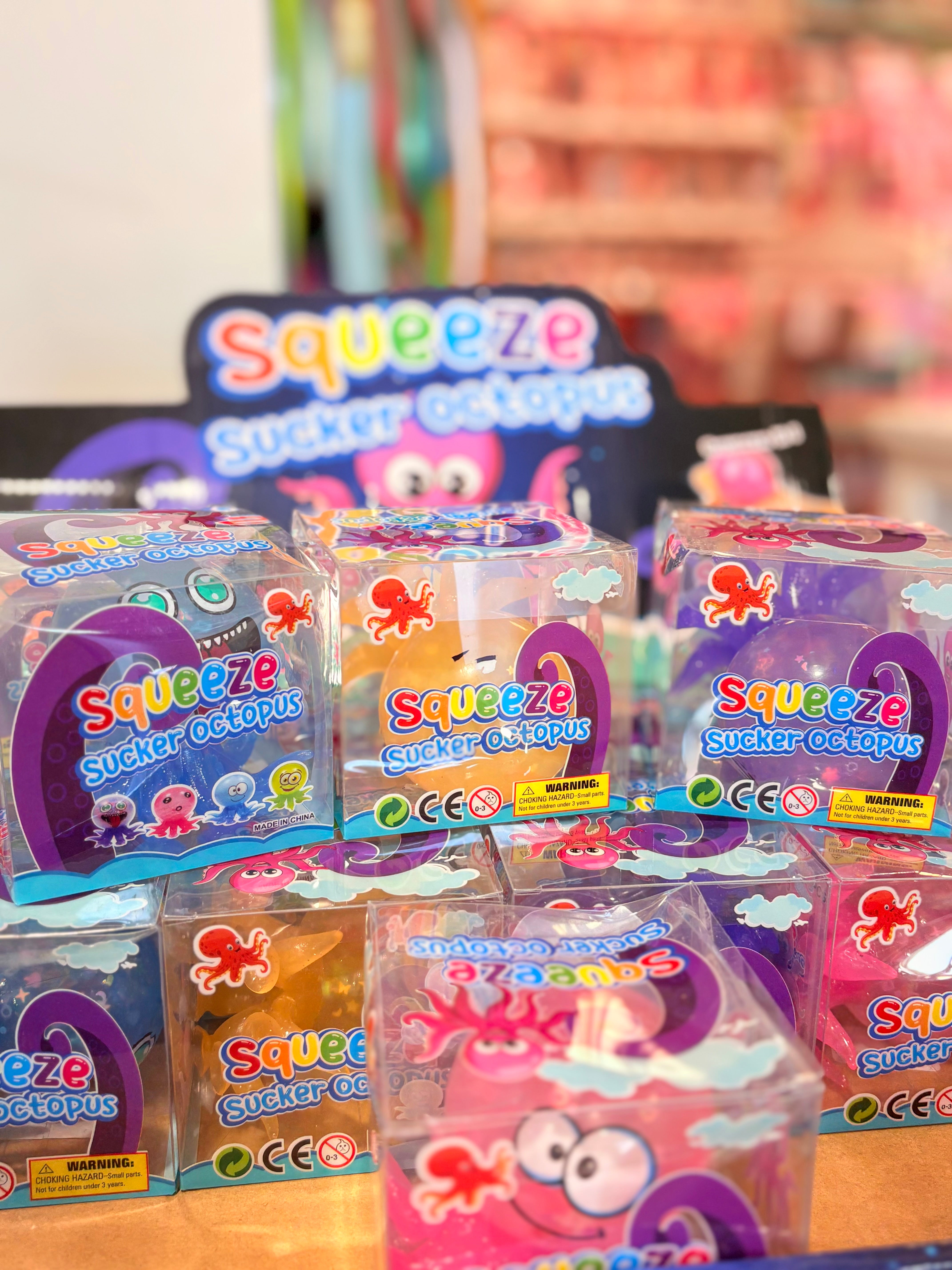 Squeeze Sucker Octopus