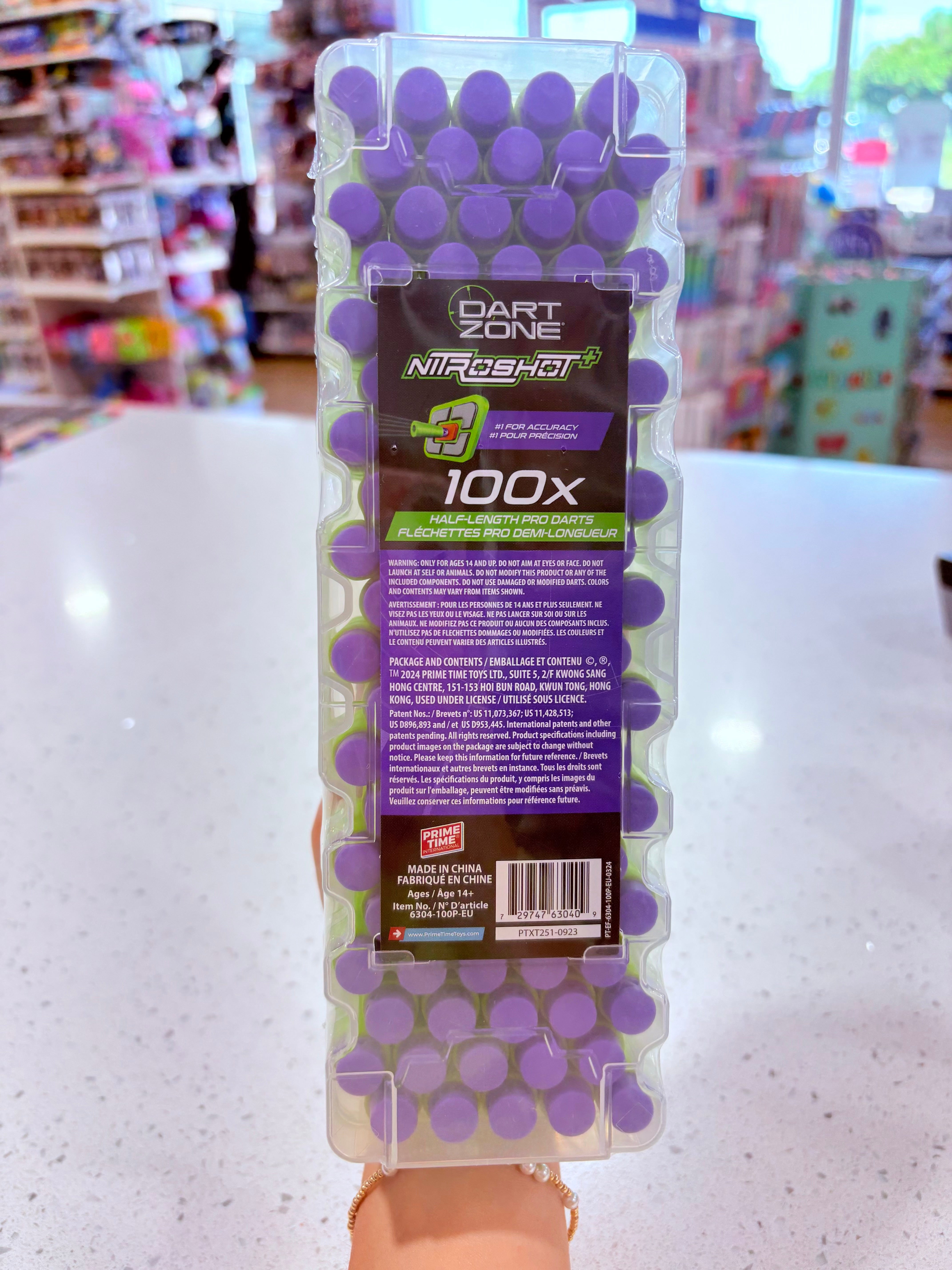 Dart Zone Refill Pack 100X - half Length pro darts